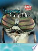 libro Insectos Increibles