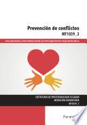 libro Mf1039_3   Prevención De Conflictos