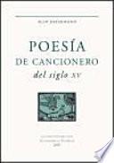 libro Poesía De Cancionero Del Siglo Xv