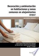libro Uf0047   Decoración Y Ambientación En Habitaciones Y Zonas Comunes En Alojamientos