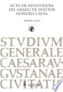 libro Acto De Investidura Del Grado De Doctor Honoris Causa Robert Alexy