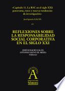 libro «capítulo 11. La Rsc En El Siglo Xxi: Panorama, Retos Y Nuevas Tendencias De Investigación»
