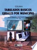 libro Colima. Tabulados Básicos Ejidales Por Municipio. Programa De Certificación De Derechos Ejidales Y Titulación De Solares Urbanos, Procede 1992   1998