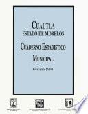 libro Cuautla Estado De Morelos. Cuaderno Estadístico Municipal 1994