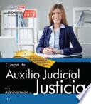 libro Cuerpo De Auxilio Judicial De La Administración De Justicia. Test