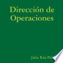 libro Dirección De Operaciones