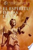 libro El Espíritu De Las Leyes