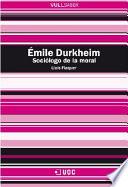 libro Émile Durkheim
