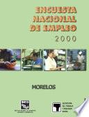 libro Encuesta Nacional De Empleo 2000. Morelos