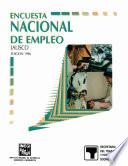 libro Encuesta Nacional De Empleo. Jalisco. 1996