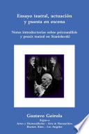 libro Ensayo Teatral, Actuación Y Puesta En Escena. Stanislavski, Psicoanálisis Y Praxis Teatral