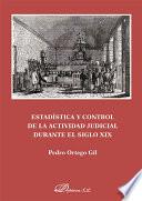 libro Estadística Y Control De La Actividad Judicial Durante El Siglo Xix