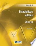 libro Estadísticas Vitales. Chiapas. Cuaderno Número 13