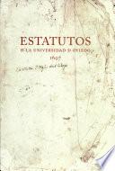 libro Estatutos De La Universidad De Oviedo 1607
