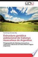 libro Estructura Genética Poblacional De Calomys Musculinus De Argentin