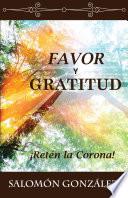 libro Favor Y Gratitud