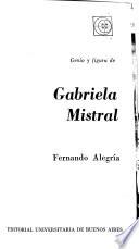 libro Genio Y Figura De Gabriela Mistral