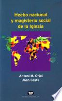 libro Hecho Nacional Y Magisterio Social De La Iglesia