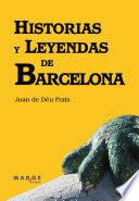 libro Historias Y Leyendas De Barcelona
