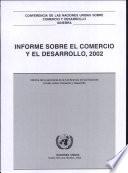libro Informe Sobre El Comercio Y El Desarrollo, 2002