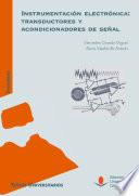 libro Instrumentación Electrónica: Transductores Y Acondicionadores De Señal