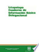 libro Iztapalapa. Cuaderno De Información Básica Delegacional