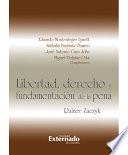 libro Libertad, Derechos Y Fundamentación De La Pena