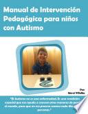 libro Manual De Intervención Pedagógica Para Niños Con Autismo