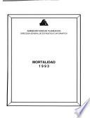libro Mortalidad 1992