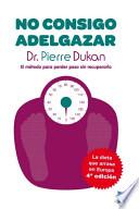 libro No Consigo Adelgazar