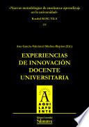 libro Nuevas Metodologías De Enseñanza Aprendizaje En La Universidad