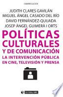 libro Políticas Culturales Y De Comunicación