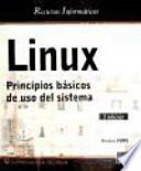 libro Recursos Informáticos Linux   Principios Básicos De Uso Del Sistema [3a Edición]