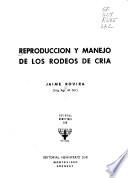 libro Reproducción Y Manejo De Los Rodeos De Cría