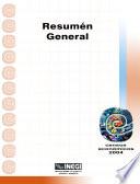 libro Resumen General. Censos Económicos 2004