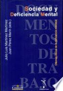 libro Sociedad Y Deficiencia Mental