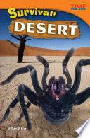 libro ¡supervivencia! Desierto (survival! Desert)