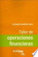 libro Taller De Operaciones Financieras