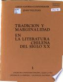 libro Tradición Y Marginalidad En La Literatura Chilena Del Siglo Xx