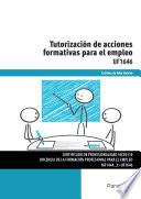 libro Uf1646   Tutorización De Acciones Formativas Para El Empleo