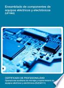 libro Uf1962   Ensamblado De Componentes De Equipos Eléctricos Y Electrónicos