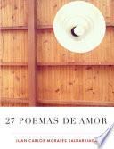 libro 27 Poemas De Amor