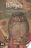 libro Antología Poética, 1923 1977
