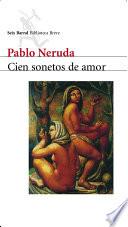 libro Cien Sonetos De Amor
