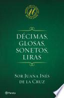 libro Décimas, Glosas, Sonetos, Liras