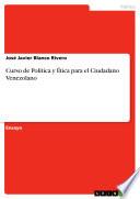 libro Curso De Política Y Ética Para El Ciudadano Venezolano