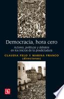 libro Democracia, Hora Cero