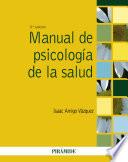 libro Manual De Psicología De La Salud