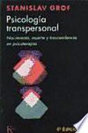 libro Psicología Transpersonal