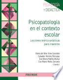 libro Psicopatología En El Contexto Escolar